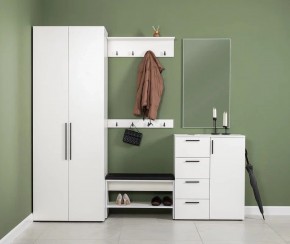 ЭЙР прихожая (модульная) Белый Шагрень в Когалыме - kogalym.mebel24.online | фото