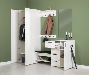 ЭЙР прихожая (модульная) Белый Шагрень в Когалыме - kogalym.mebel24.online | фото 27