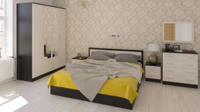 Фиеста Кровать 1800, цвет венге/дуб лоредо, ШхГхВ 183,5х203,5х80 см., сп.м. 1800х2000 мм., без матраса, основание есть в Когалыме - kogalym.mebel24.online | фото 5