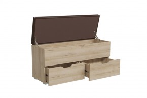 ФЛИНТ Диван (дуб ривьера/коричневый) в Когалыме - kogalym.mebel24.online | фото 2