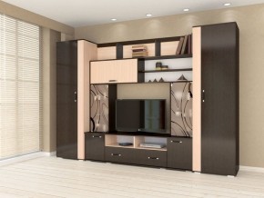 Гостиная Оскар-18-2 венге-дуб молочный в Когалыме - kogalym.mebel24.online | фото
