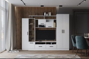 Гостиная Оскар-5 Белый в Когалыме - kogalym.mebel24.online | фото