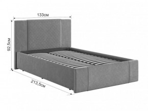 ХЛОЯ Кровать 1200 с основанием в Когалыме - kogalym.mebel24.online | фото 3