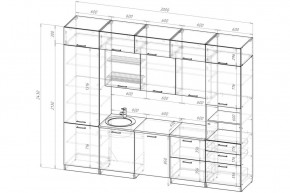 ЖАСМИН Кухонный гарнитур Экстра 5 (3000 мм) в Когалыме - kogalym.mebel24.online | фото 2