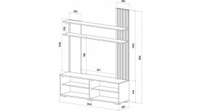 КАРОЛИНА Гостиная в Когалыме - kogalym.mebel24.online | фото 3