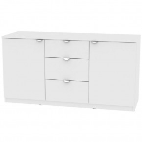 Комод K-70x135x45-1-TR (Белый) Калисто в Когалыме - kogalym.mebel24.online | фото