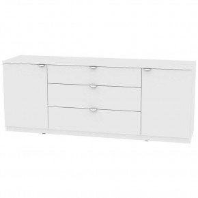 Комод K-70x180x45-1-TR (Белый) Калисто в Когалыме - kogalym.mebel24.online | фото