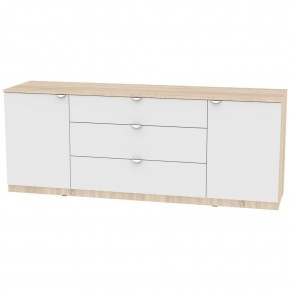 Комод K-70x180x45-1-TR (ДСС-Белый) Калисто в Когалыме - kogalym.mebel24.online | фото