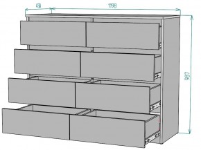 Комод Мальта K133 в Когалыме - kogalym.mebel24.online | фото 2