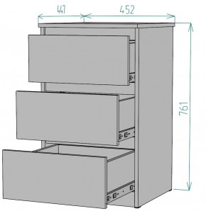 Комод Мальта K205 в Когалыме - kogalym.mebel24.online | фото 2