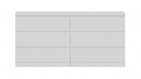 Комод Варма 6Д большой с шестью выдвижными ящиками, цвет белый в Когалыме - kogalym.mebel24.online | фото 2