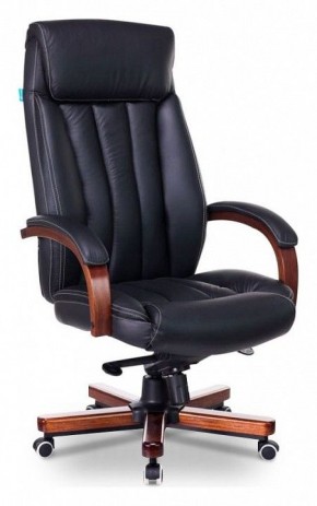 Кресло для  руководителя Бюрократ T-9922WALNUT/BLACK в Когалыме - kogalym.mebel24.online | фото