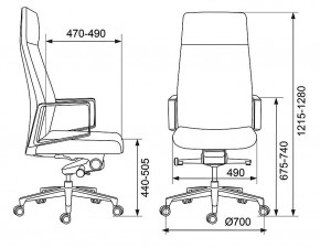 Кресло для руководителя _JONS/BEIGE в Когалыме - kogalym.mebel24.online | фото 6