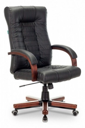 Кресло для руководителя KB-10WALNUT/B/LEATH в Когалыме - kogalym.mebel24.online | фото 1
