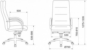 Кресло для руководителя T-9927SL/Ivory в Когалыме - kogalym.mebel24.online | фото 6