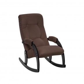 Кресло-качалка Модель 67 Венге, ткань V 26 в Когалыме - kogalym.mebel24.online | фото