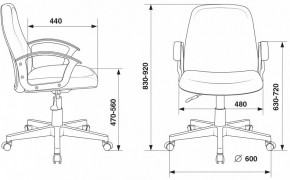 Кресло компьютерное CH-808-LOW/#B в Когалыме - kogalym.mebel24.online | фото 3