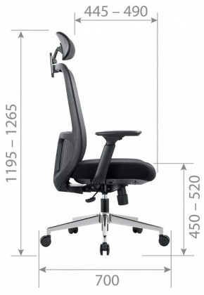 Кресло компьютерное CH581 в Когалыме - kogalym.mebel24.online | фото 4