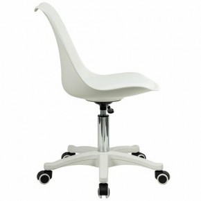 Кресло стул BRABIX "Eames MG-310 PL", пластик белый, экокожа белая, 532926 в Когалыме - kogalym.mebel24.online | фото 3