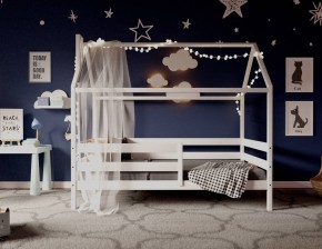 Кровать-домик 80*160 Белый в Когалыме - kogalym.mebel24.online | фото 2