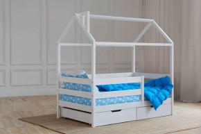 Кровать-домик 80*160 Белый в Когалыме - kogalym.mebel24.online | фото 4