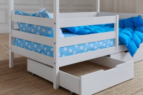 Кровать-домик 80*160 Белый в Когалыме - kogalym.mebel24.online | фото 5
