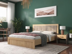 Кровать интерьерная Светлана 1 (Дуб золотой/Paris 03) в Когалыме - kogalym.mebel24.online | фото