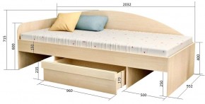 Кровать Изгиб в Когалыме - kogalym.mebel24.online | фото 2