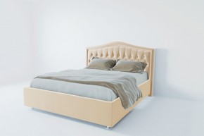 Кровать Калининград с ПМ 1600 (экокожа белая) в Когалыме - kogalym.mebel24.online | фото 2