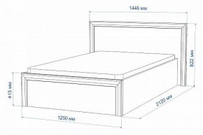 Кровать полутораспальная Нобиле Кр-120 в Когалыме - kogalym.mebel24.online | фото 3