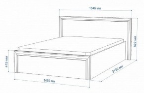 Кровать полутораспальная Нобиле Кр-140 в Когалыме - kogalym.mebel24.online | фото 3