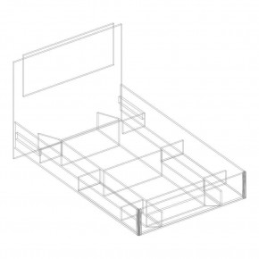 Кровать "Милана" БЕЗ основания 1400х2000 в Когалыме - kogalym.mebel24.online | фото 4