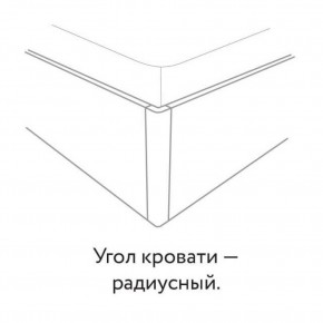 Кровать "Сандра" БЕЗ основания 1200х2000 в Когалыме - kogalym.mebel24.online | фото 3