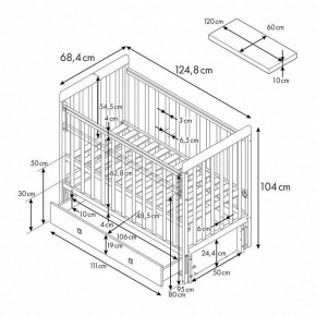 Кроватка Фея 328-01 в Когалыме - kogalym.mebel24.online | фото 10