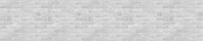 Кухонный фартук 610х3000х1,5 (композит) КМ Кирпич серый в Когалыме - kogalym.mebel24.online | фото