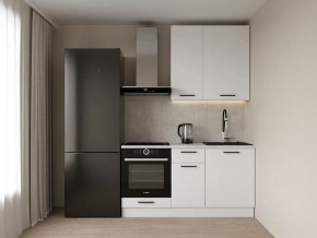 Кухонный гарнитур Белый Глянец 1600 h950 (Стол. 38мм) в Когалыме - kogalym.mebel24.online | фото