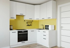 Кухонный гарнитур Белый Глянец 2200*1600 h950 (Стол. 26мм) в Когалыме - kogalym.mebel24.online | фото