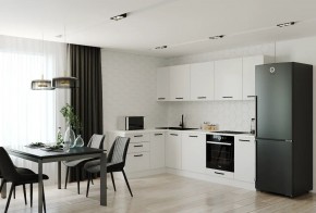 Кухонный гарнитур Белый Глянец 2600*1600 (Стол. 26мм) в Когалыме - kogalym.mebel24.online | фото 1