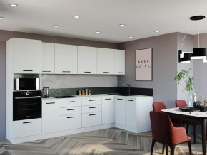 Кухонный гарнитур Белый Глянец 3200*1400 (Стол. 38мм) в Когалыме - kogalym.mebel24.online | фото 1