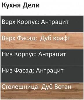 Кухонный гарнитур Дели 1200 (Стол. 38мм) в Когалыме - kogalym.mebel24.online | фото 3