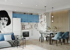 Кухонный гарнитур Капри 2550 (Стол. 26мм) в Когалыме - kogalym.mebel24.online | фото