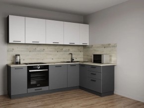 Кухонный гарнитур Меренга 2600*1600 (Стол. 38мм) в Когалыме - kogalym.mebel24.online | фото 1