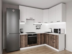 Кухонный гарнитур Старое Дерево 2200*1600 h950 (Стол. 26мм) в Когалыме - kogalym.mebel24.online | фото