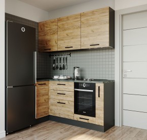 Кухонный гарнитур угловой Крафт 1000*1800 (Стол. 38мм) в Когалыме - kogalym.mebel24.online | фото