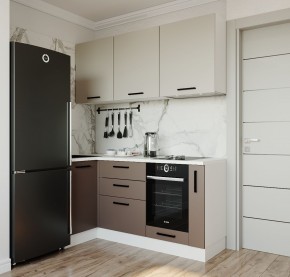 Кухонный гарнитур угловой Латте 1000*1800 (Стол. 38мм) в Когалыме - kogalym.mebel24.online | фото