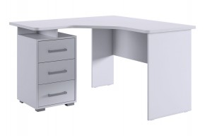 ЛАЙТ 2 Стол компьютерный угловой (1200) Белый/Белый в Когалыме - kogalym.mebel24.online | фото