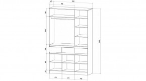 ЛЕНОРА Спальный гарнитур (модульный) кашемир в Когалыме - kogalym.mebel24.online | фото 9