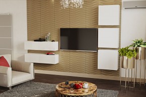 ЛИНДА Гостиная (Белый/Белый) в Когалыме - kogalym.mebel24.online | фото 4