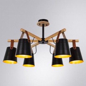 Люстра на штанге Arte Lamp Thomas A7032PL-6BK в Когалыме - kogalym.mebel24.online | фото 2