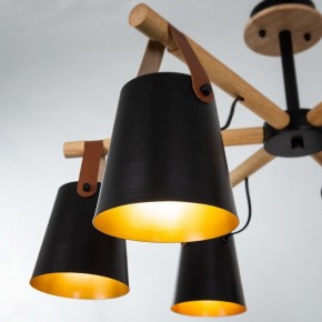 Люстра на штанге Arte Lamp Thomas A7032PL-6BK в Когалыме - kogalym.mebel24.online | фото 3